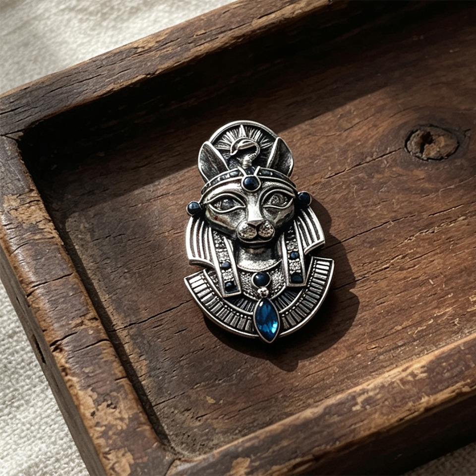 Cosplay Prop - Broche de lapela com acabamento envelhecido,
