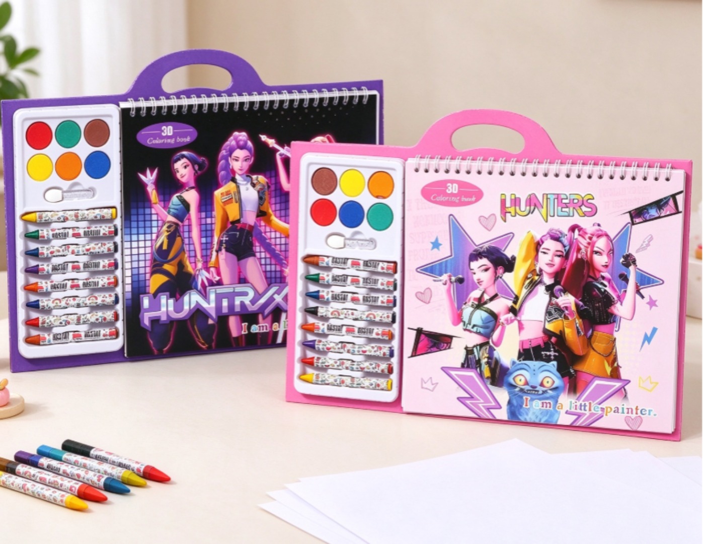 Livro de colorir de anime novo - Cosplay Prop Paint avaliação e preço