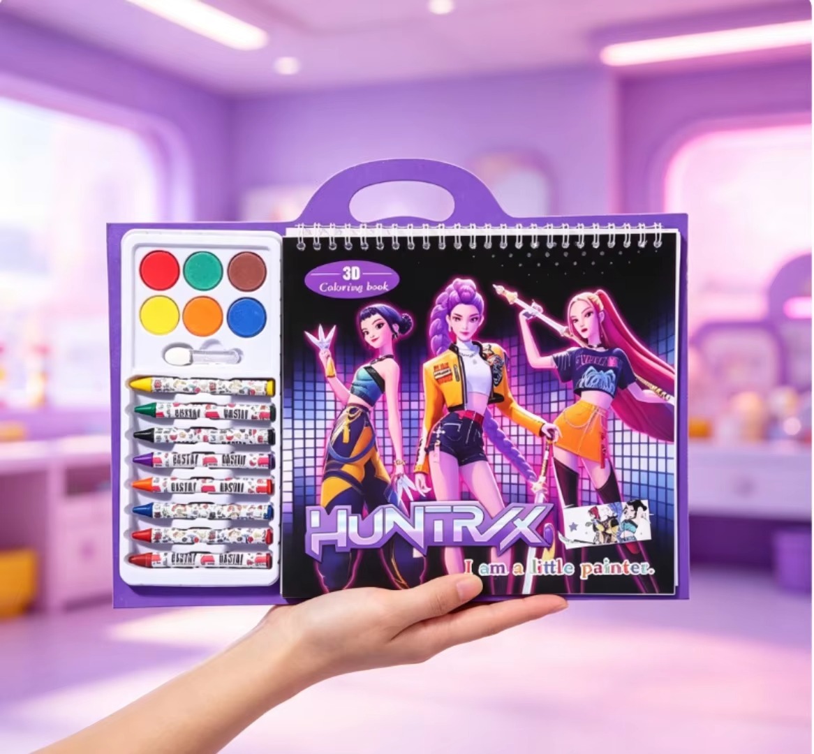Livro de colorir de anime novo - Cosplay Prop Paint avaliação e preço