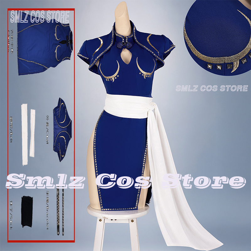 Fantasia de Cosplay da Chun-Li - Cosplay Prop Making avaliação e preço